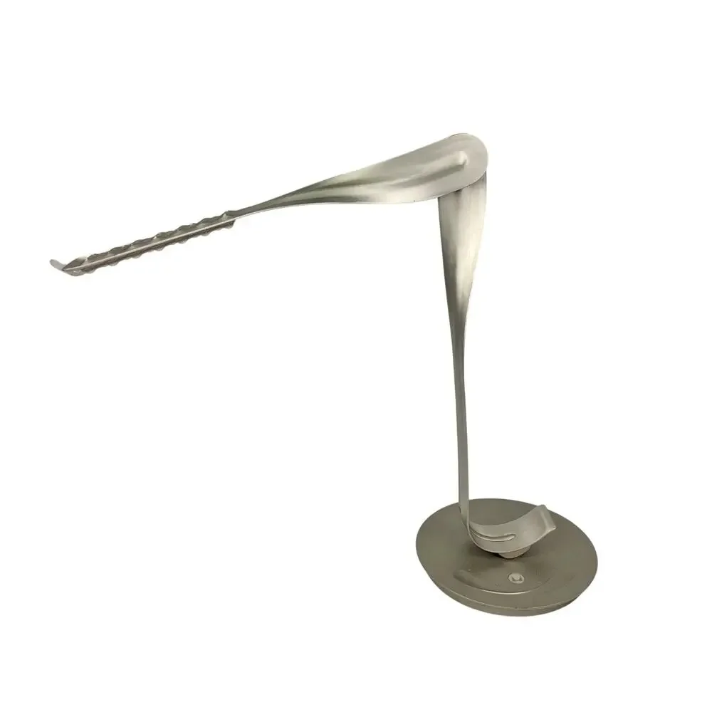 Herman Miller Leaf Personal LED Desk Lamp Silver Yves Behar Dimmable Table Light
